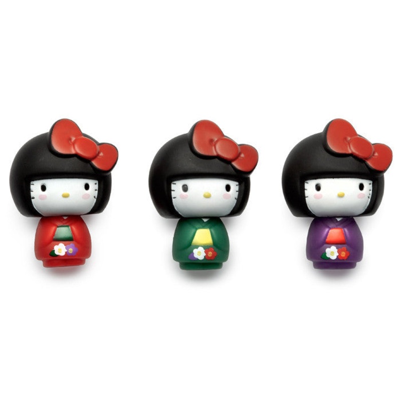 Hello Kitty Set of Three Vinyl Figures *