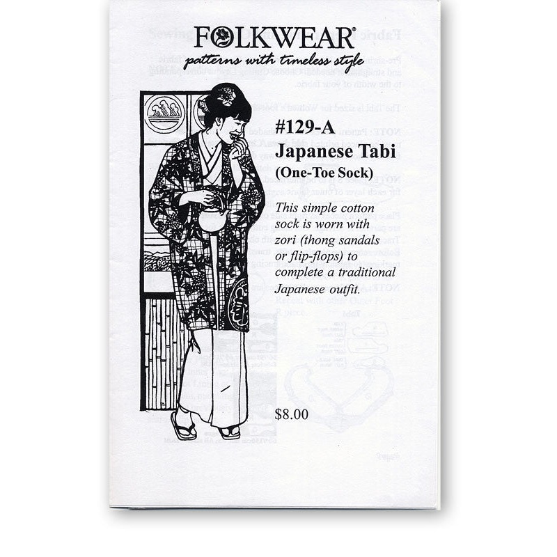 Tabi Pattern by Folkwear