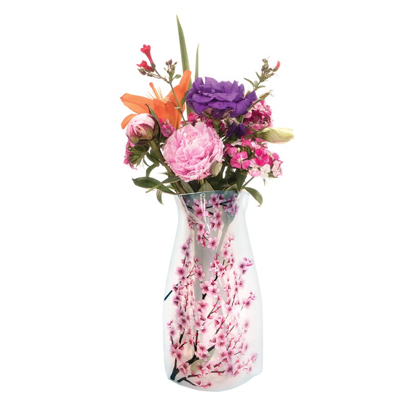 Cherry Blossom Expandable Vase