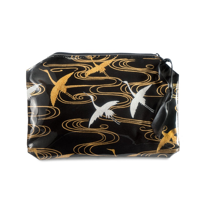 Cranes in Flight Cosmetic Bag