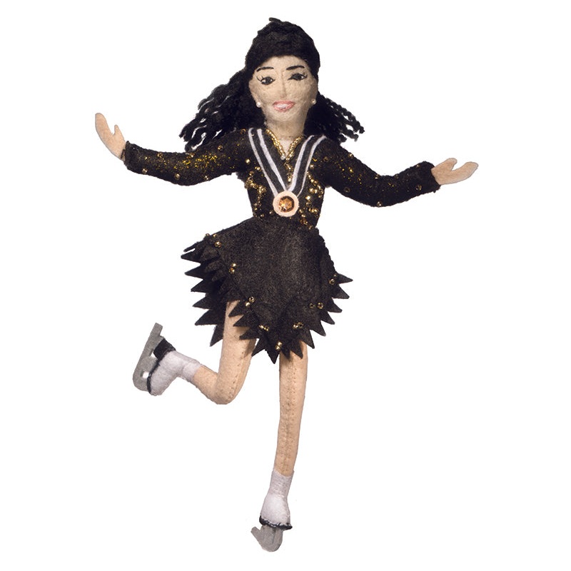 Kristi Yamaguchi Hero Ornament