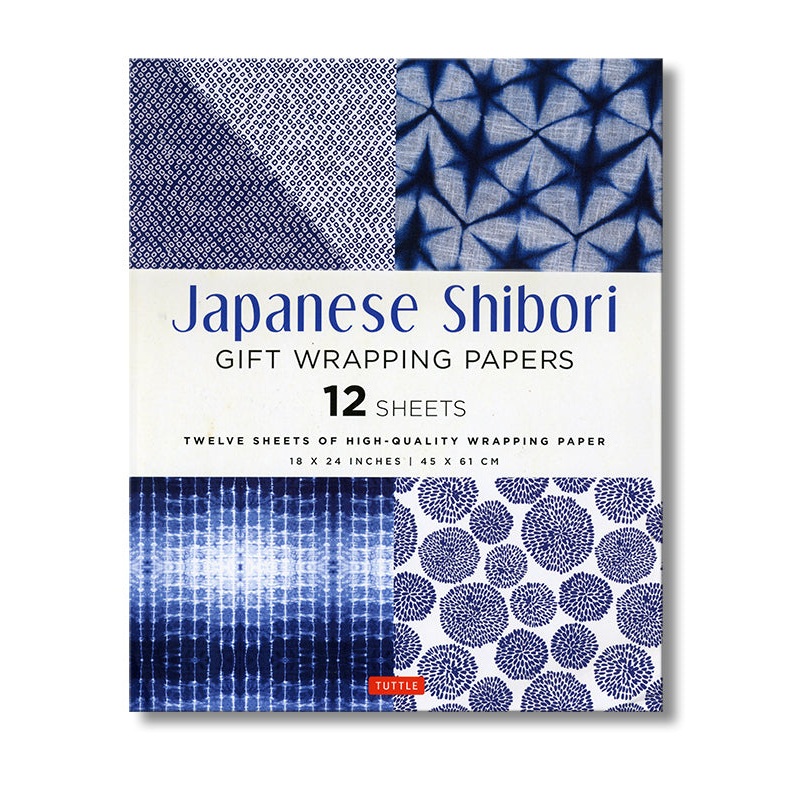 Shibori Gift Wrapping Papers