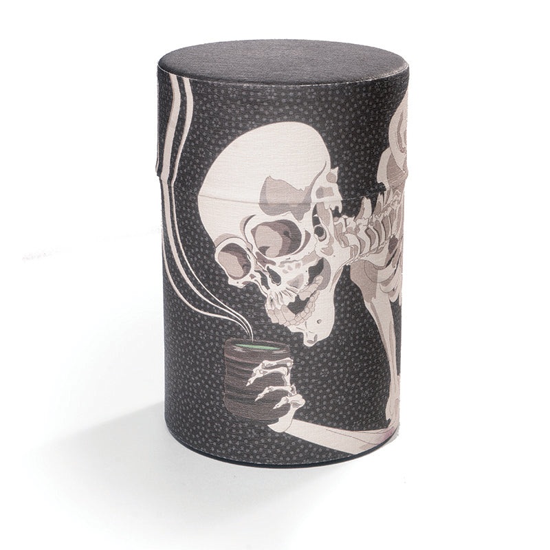 Skeleton Tea Container