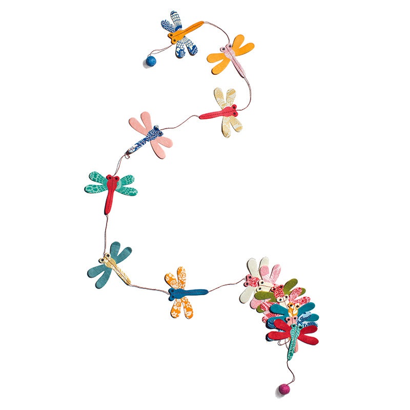 Dragonfly Paper Garland