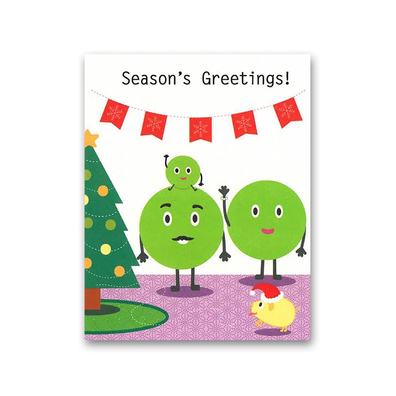 Edamame Holiday Boxed Notecards*