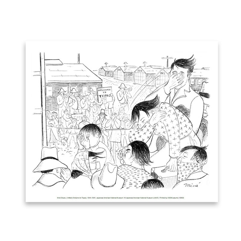 Print Welcome to Topaz by Min Okubo