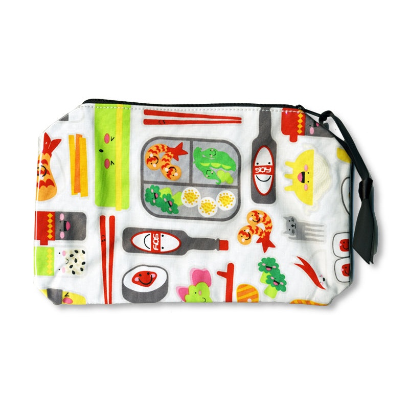 Yancha Shiawase Sushi Cosmetic Bag