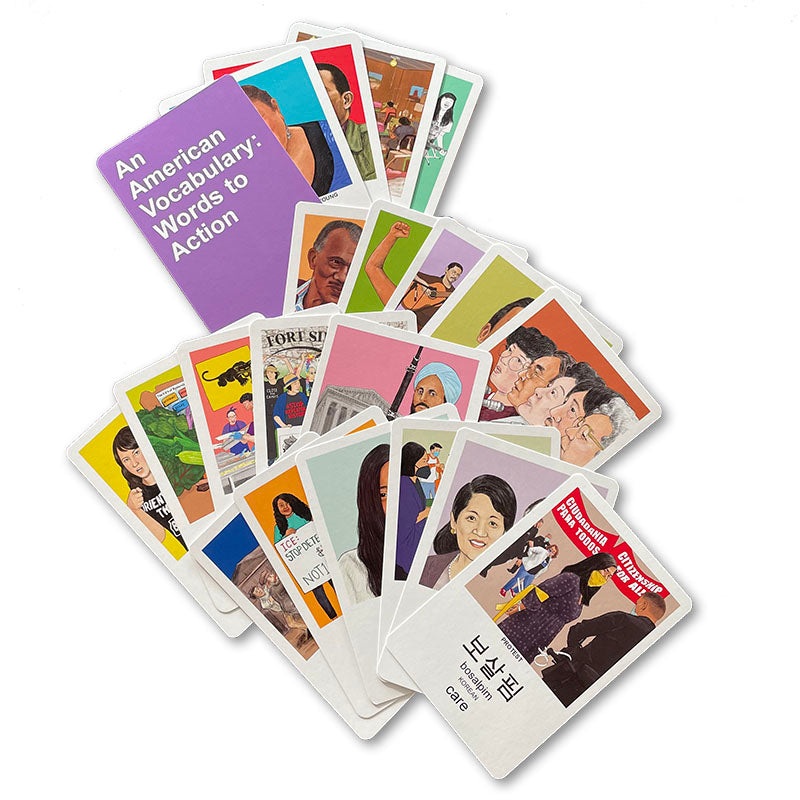 An American Vocabulary: Words to Action Deck