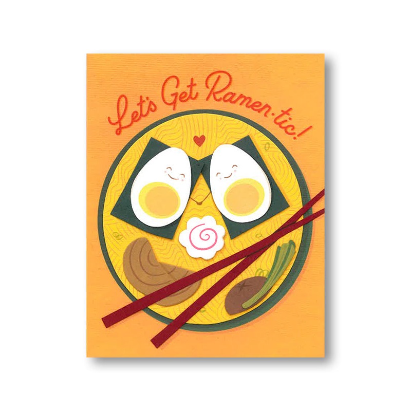Let’s Get Ramen-tic Notecard
