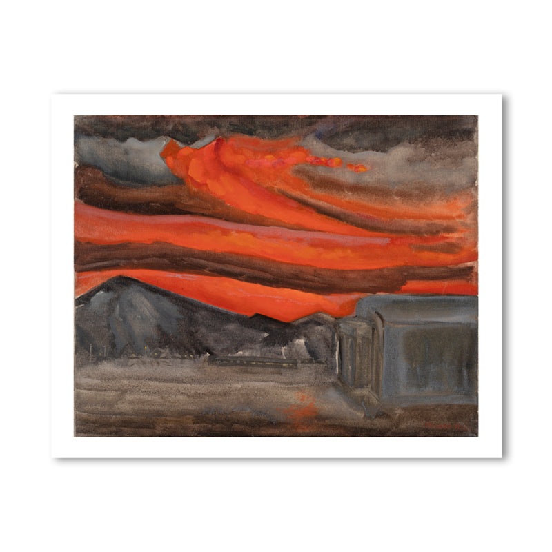 Print Eastern Sky 7:50 A.M., Feb 25, 1945 By Hisako Hibi