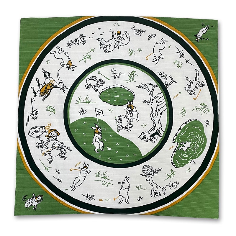 Choju-Giga Golf Furoshiki