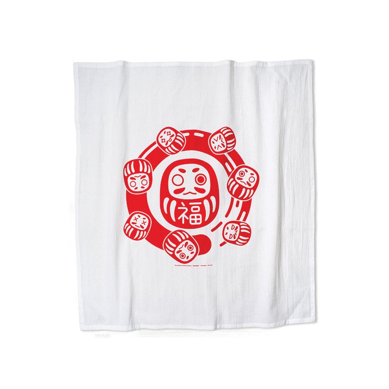 Daruma Dishtowel / Furoshiki