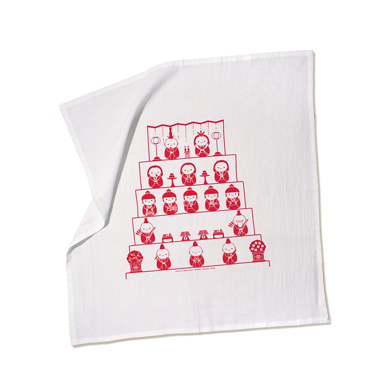 Hinamatsuri Dishtowel / Furoshiki