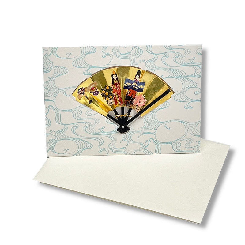 Hinamatsuri Fan Notecard