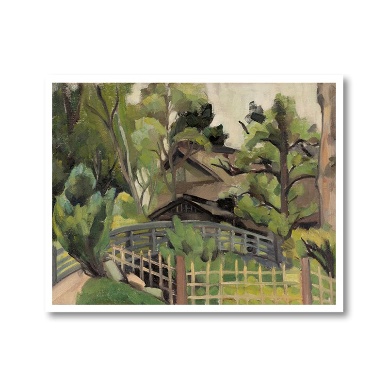 Print: Japanese Tea House by Miki Hayakawa
