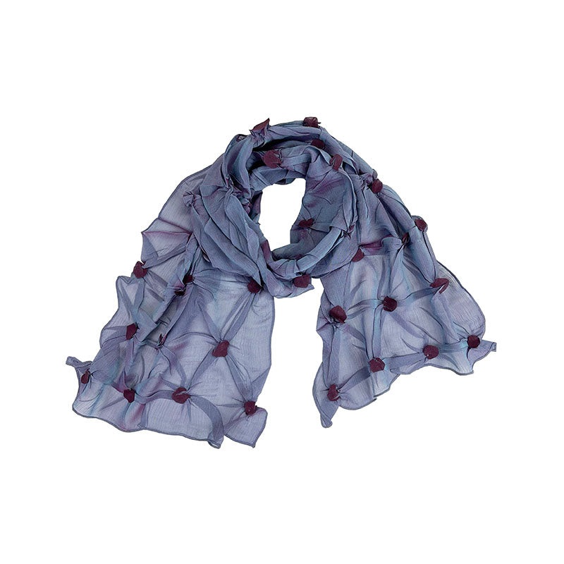 Tsumami Shibori Scarf by NUNO