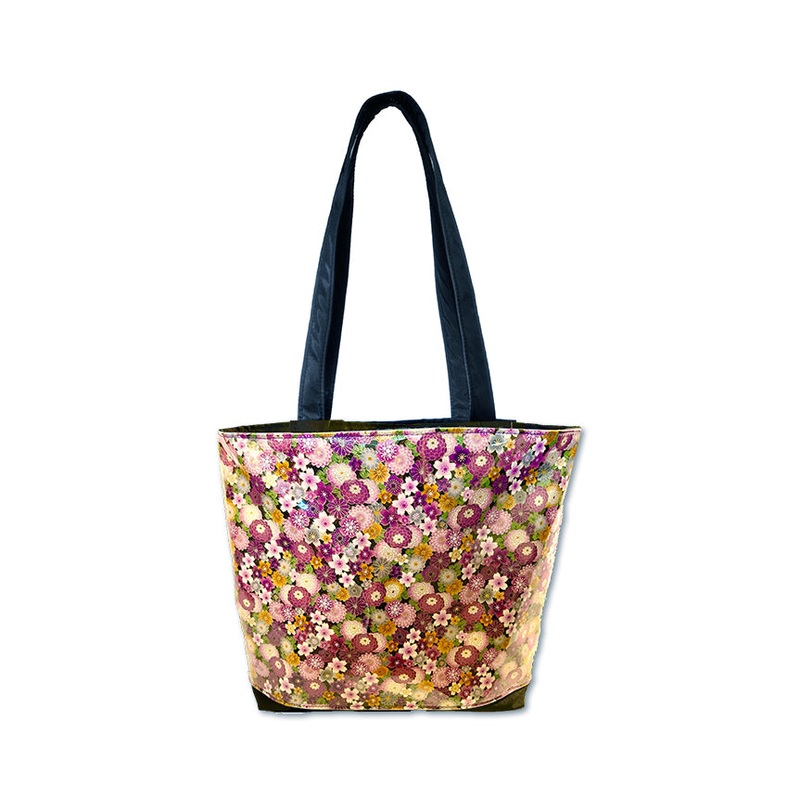 Yancha Purple Hana Kin Large Tote