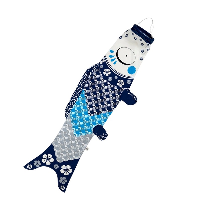 Big Blue Koinobori 55