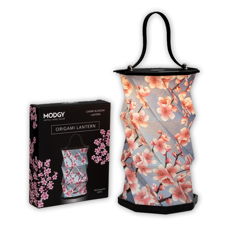 Cherry Blossom Origami Lantern