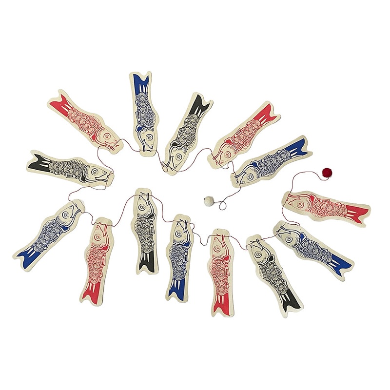 Paper Koinobori Garland