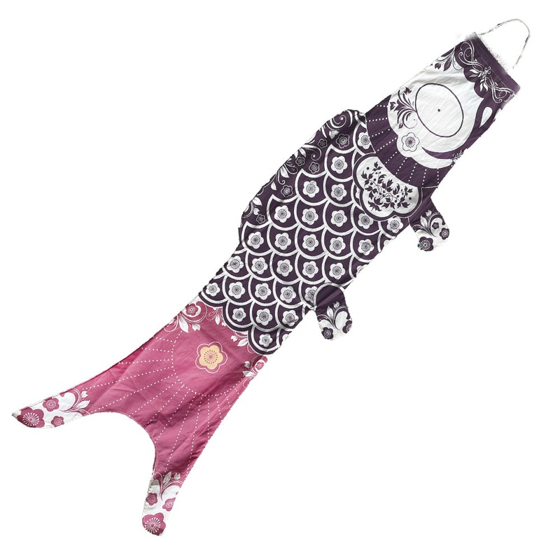 Purple Ume Koinobori 55