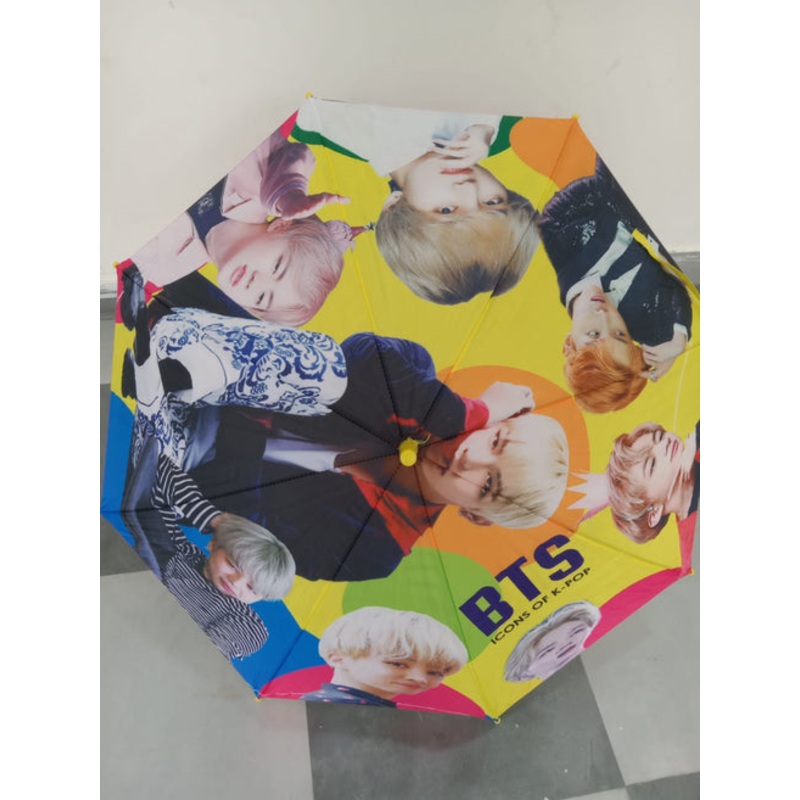 Umbrellas BTS Yellow