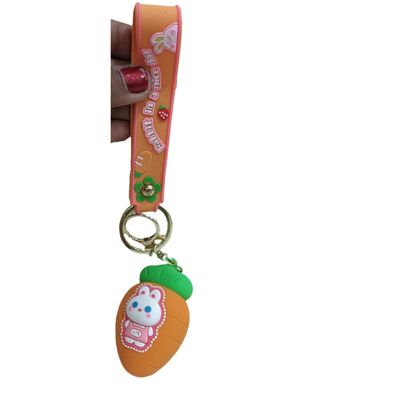 Carrot Keychain
