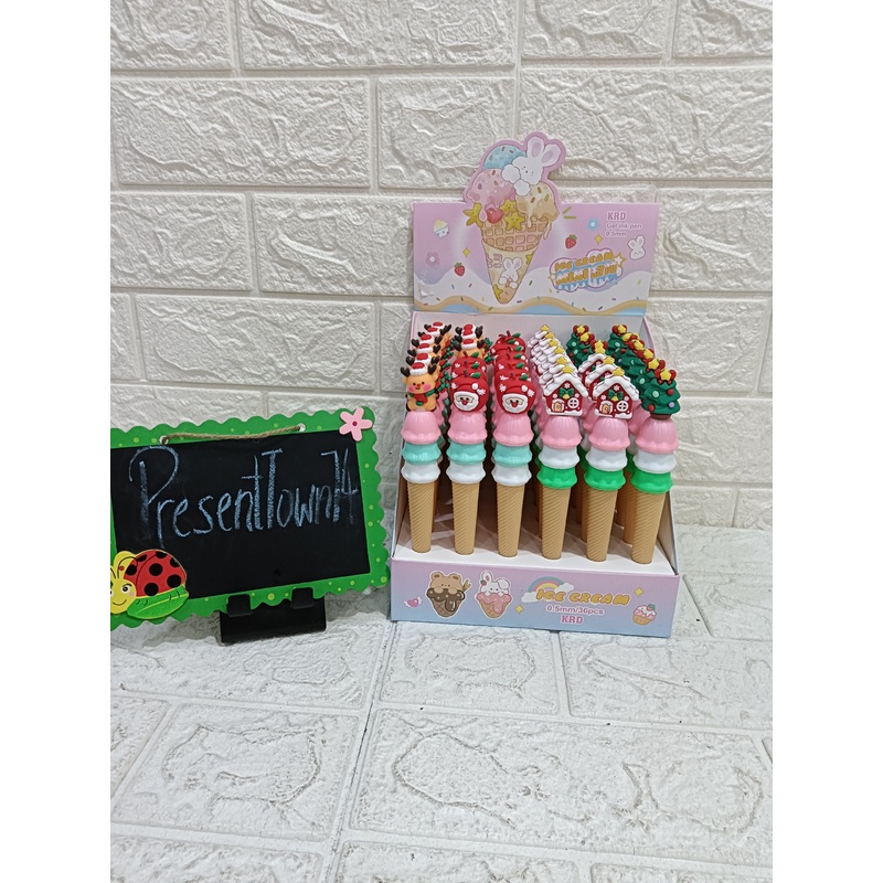 Christmas Icecream Pen