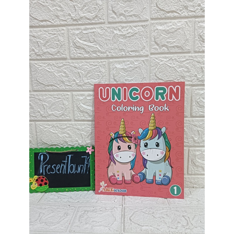 Unicorn Colouring Book