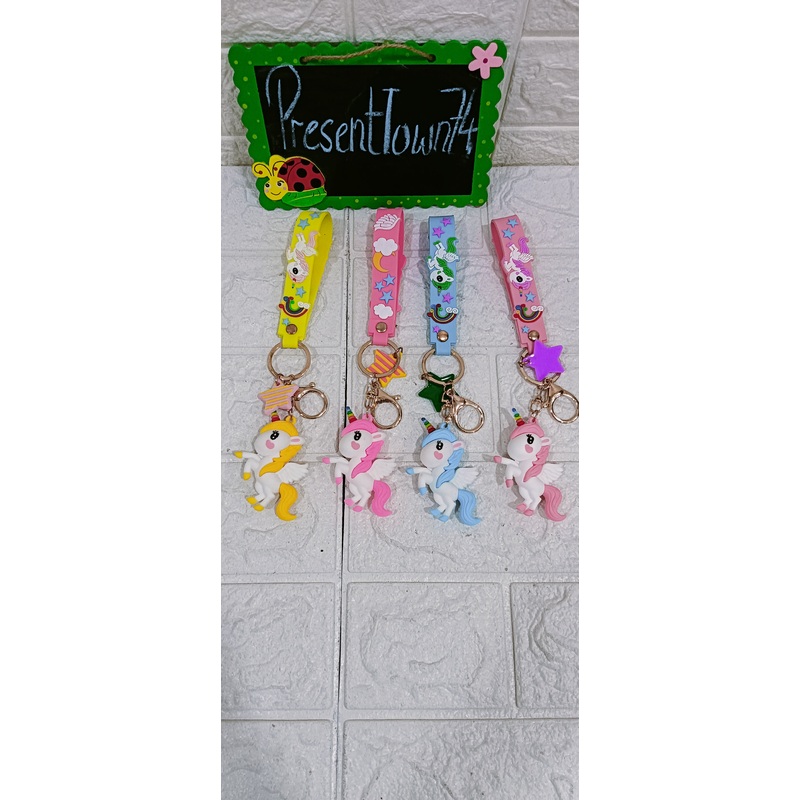 Unicorn Keyrings