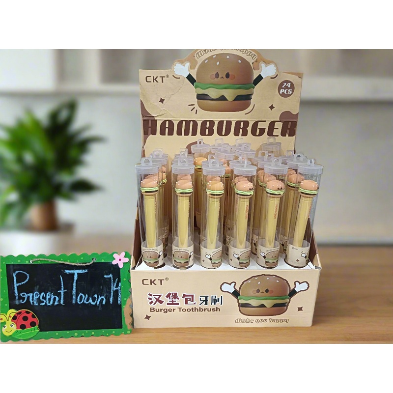 Burger Toothbrush