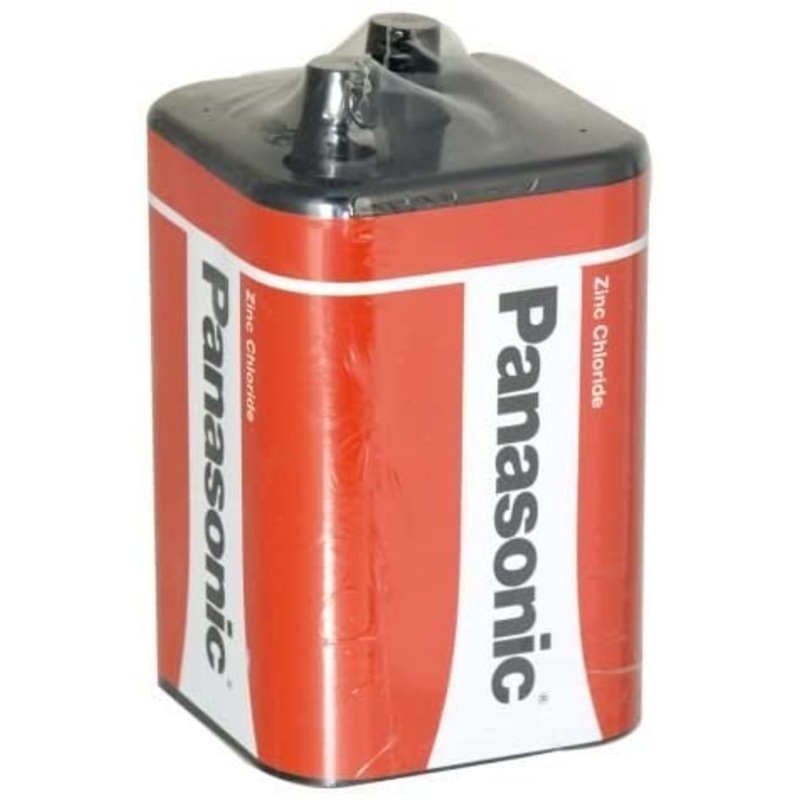 1PACK PANASONIC TORCH LANTERN BATTERIES 6V PJ996 4R25R ZINC BATTERIES