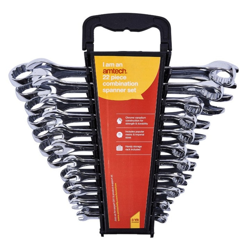 AMTECH COMBO SPANNER SET 11PCE 0425