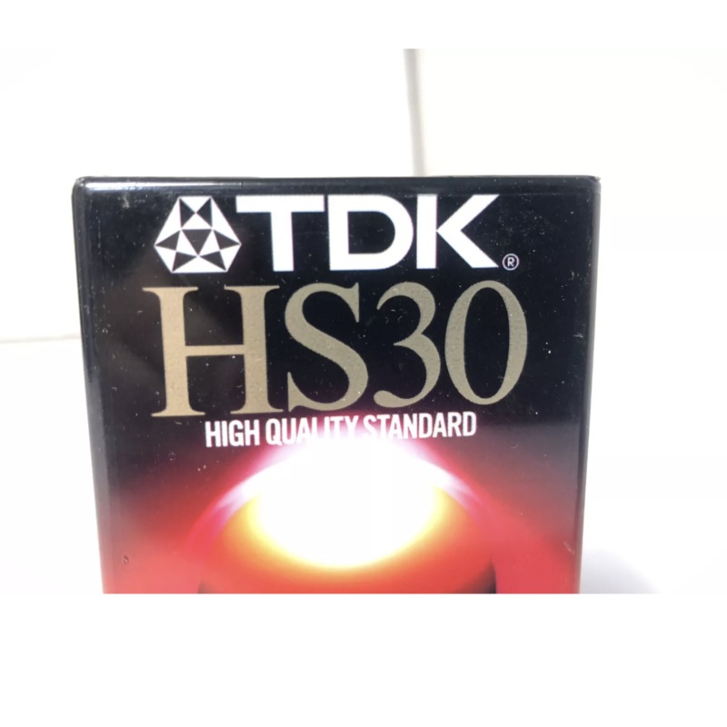 TDK HS30 VHS C Camcorder Cassette Tapes New/Sealed