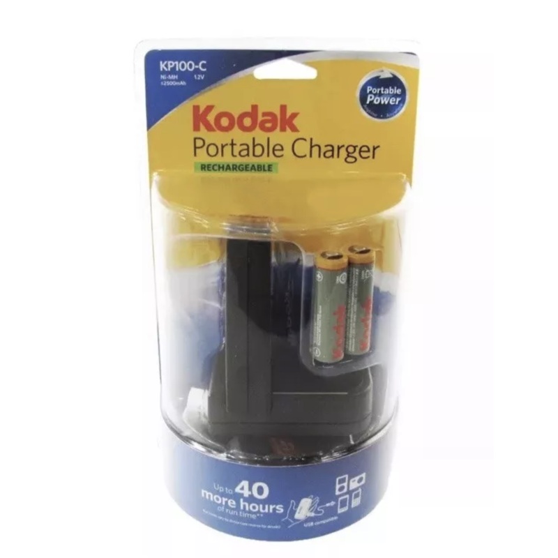 Travel Charger Kodak Portable USB MP3 Phone Holiday Rechargeable Camera Dock