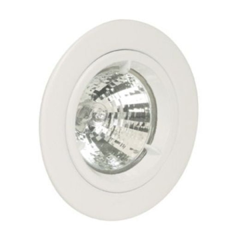 White GU10 Fixed Cast Downlighter – Spot Light Fitting