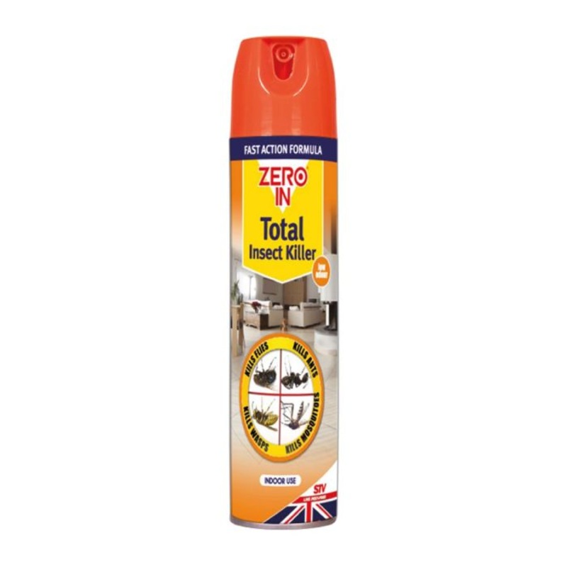 ZERO IN TOTAL INSECT KILLER AEROSOL 300ML