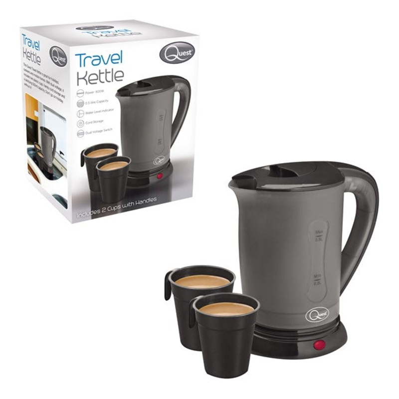 0.5L Travel Kettle – Black