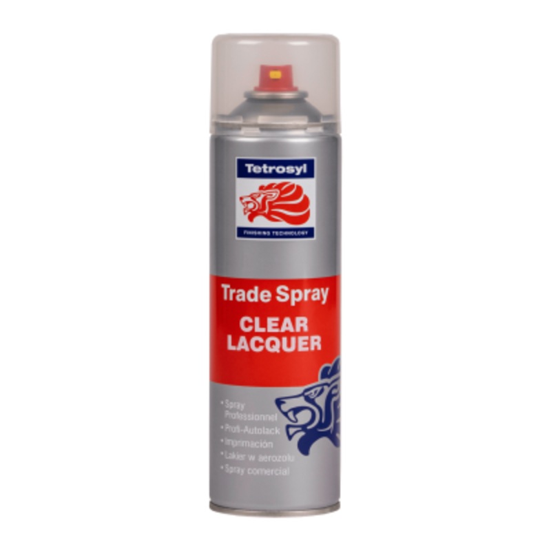 Tetrosyl Trade Spray Clear Lacquer 500ml