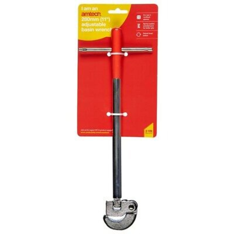 Amtech Universal Basin Wrench 280mm / 11
