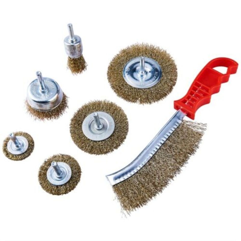 AMTECH WIRE BRUSH 7 PCE