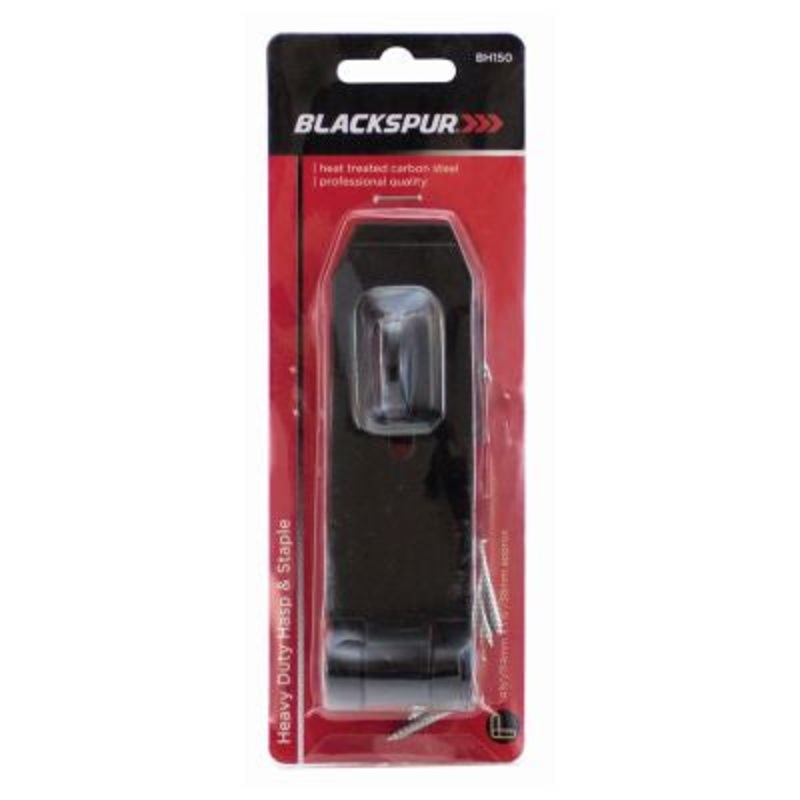 BLACKSPUR H/DUTY HASP & STAPLE
