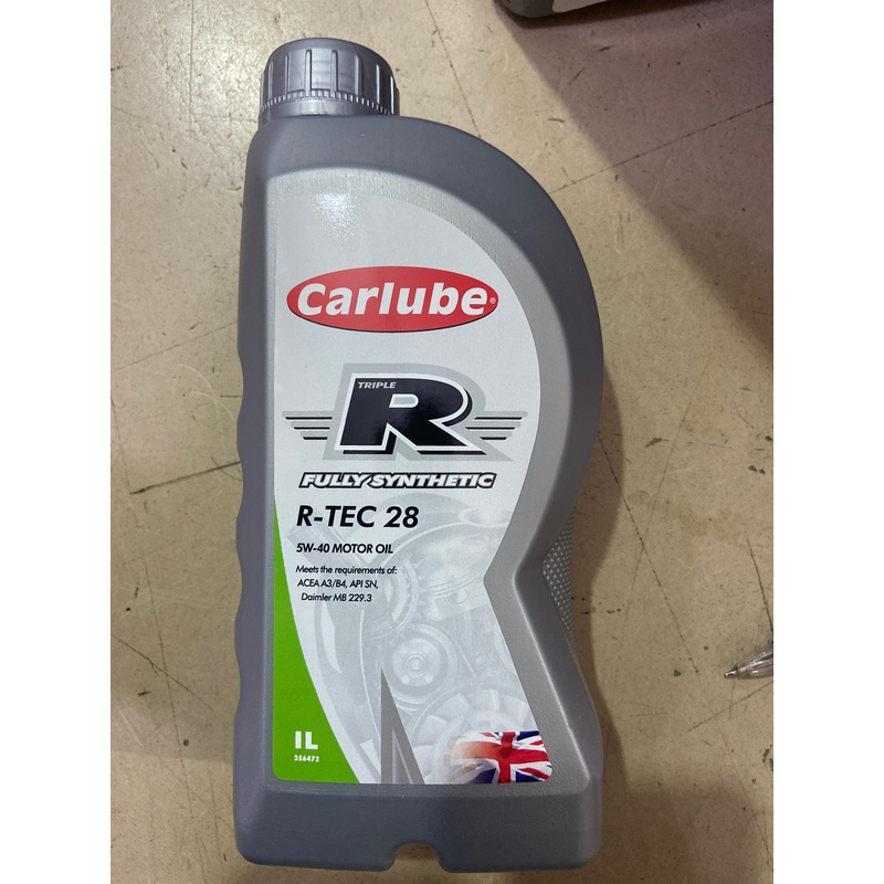 CARLUBE TRIPLE R FULLY SYNTHETIC R-TEC 28