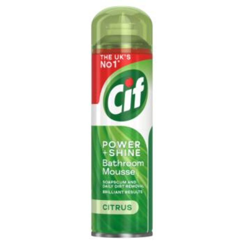 CIF BATHROOM MOUSSE CITRUS 500ml