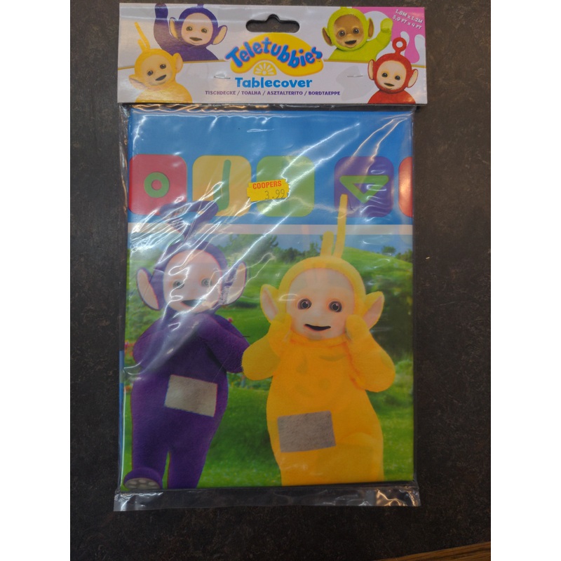 Teletubbies Table cover 5.9 feet x 4 feet