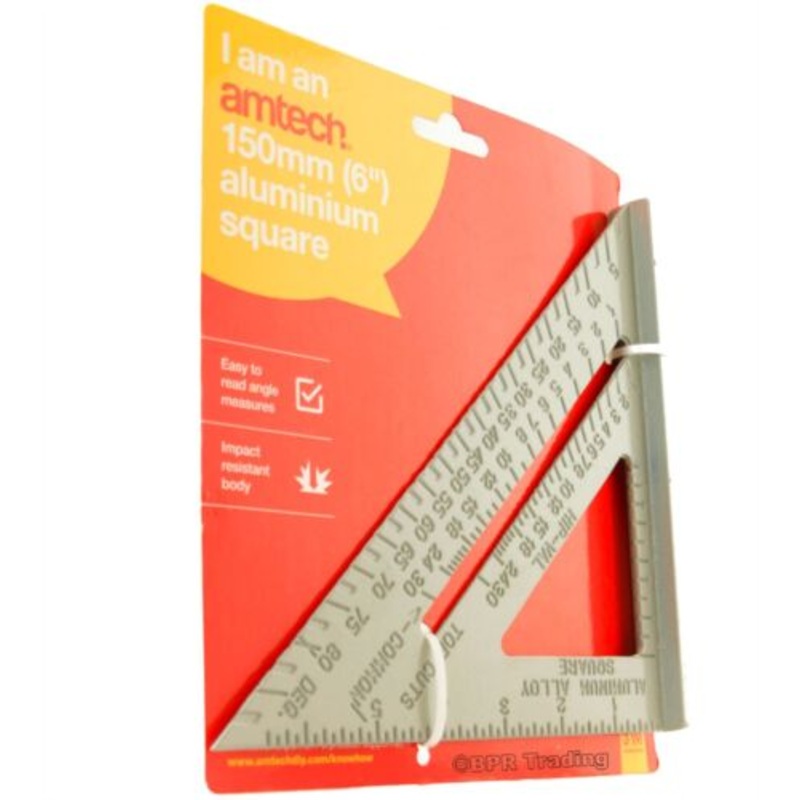 150mm (6) Aluminium roofer’s square