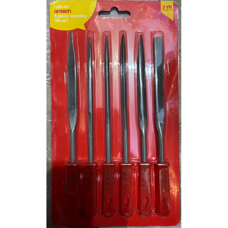 6 Piece warding file set