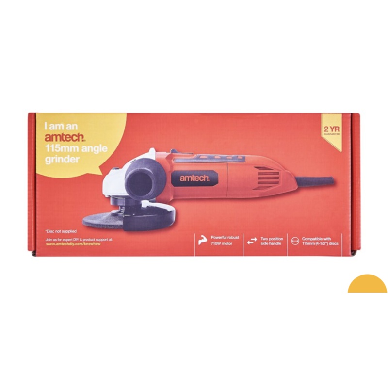 710W 115mm Angle grinder