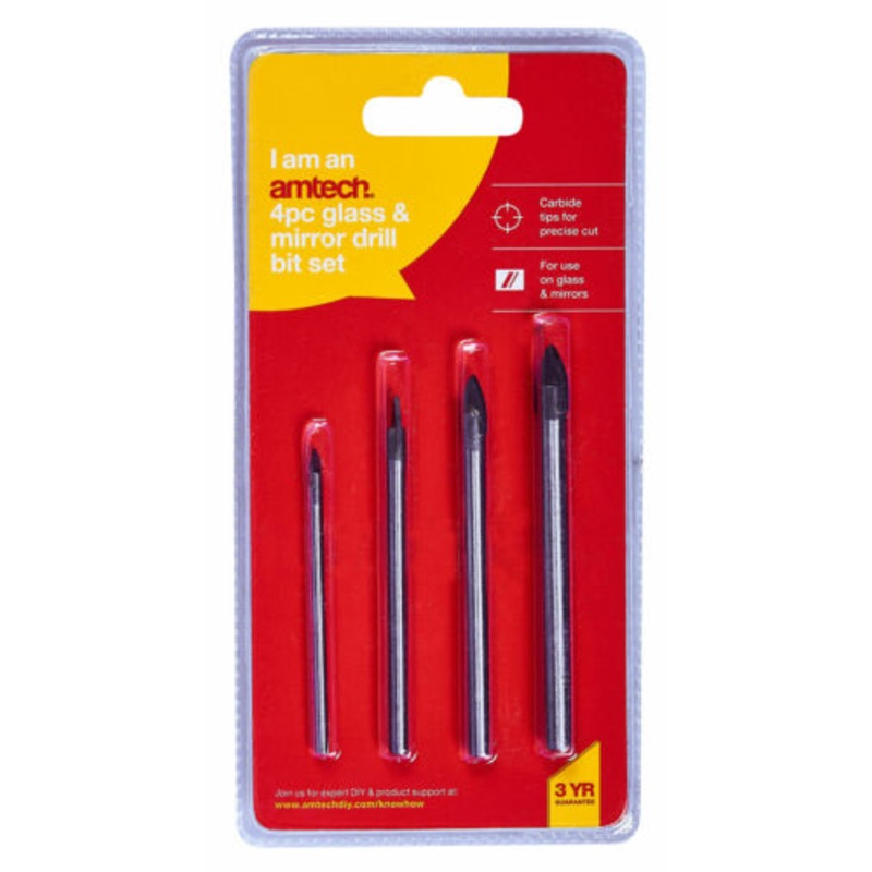 AMTECH DRILL FOR GLASS/MIRROR