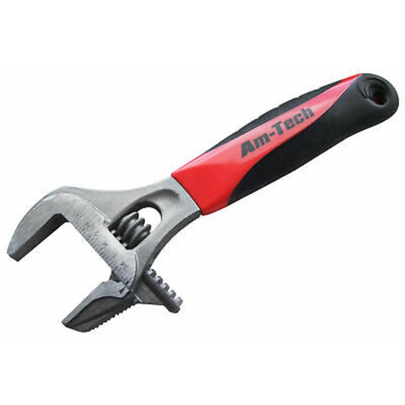 AMTECH PIPE WRENCH 2 IN 1 WIDE JAW 1678